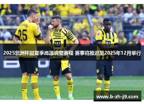 2025非洲杯因夏季高温调整赛程 赛事将推迟至2025年12月举行